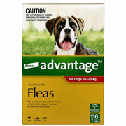 Advantage Topical Solution for Dogs 22.1-55.1 lbs (10-25 kg) - Red