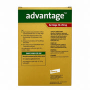 Advantage Topical Solution for Dogs 22.1-55.1 lbs (10-25 kg) - Red