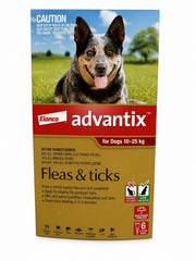 Advantix Topical Solution for Dogs 22.1-55.1 lbs (10-25 kg) - Pink