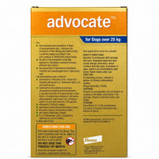 Advocate Topical Solution for Dogs 55.1-88 lbs (over 25 kg) - Blue
