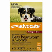 Advocate Topical Solution for Dogs 20.1-55 lbs (10-25 kg) - Red