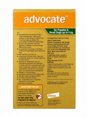 Advocate Topical Solution for Dogs 3-9 lbs (up to 4 kg) - Green