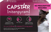 Capstar Flea Tablets for Cats and Dogs 2-25 lbs (0.5-11 kg) - Blue