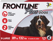 Frontline Plus Topical Solution for Dogs 88.2-132.2 lbs (40-60 kg) - Red