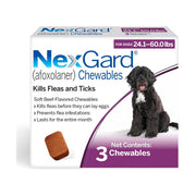 NexGard Chewables for Dogs 24.1-60 lbs (10.1-25 kg) - Green