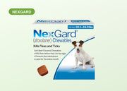 NexGard Chewables for Dogs 10.1-24 lbs (4-10 kg) - Blue