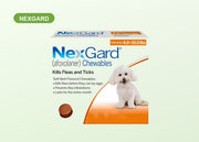 NexGard Chewables for Dogs 4-10 lbs (2-4 kg) - Orange