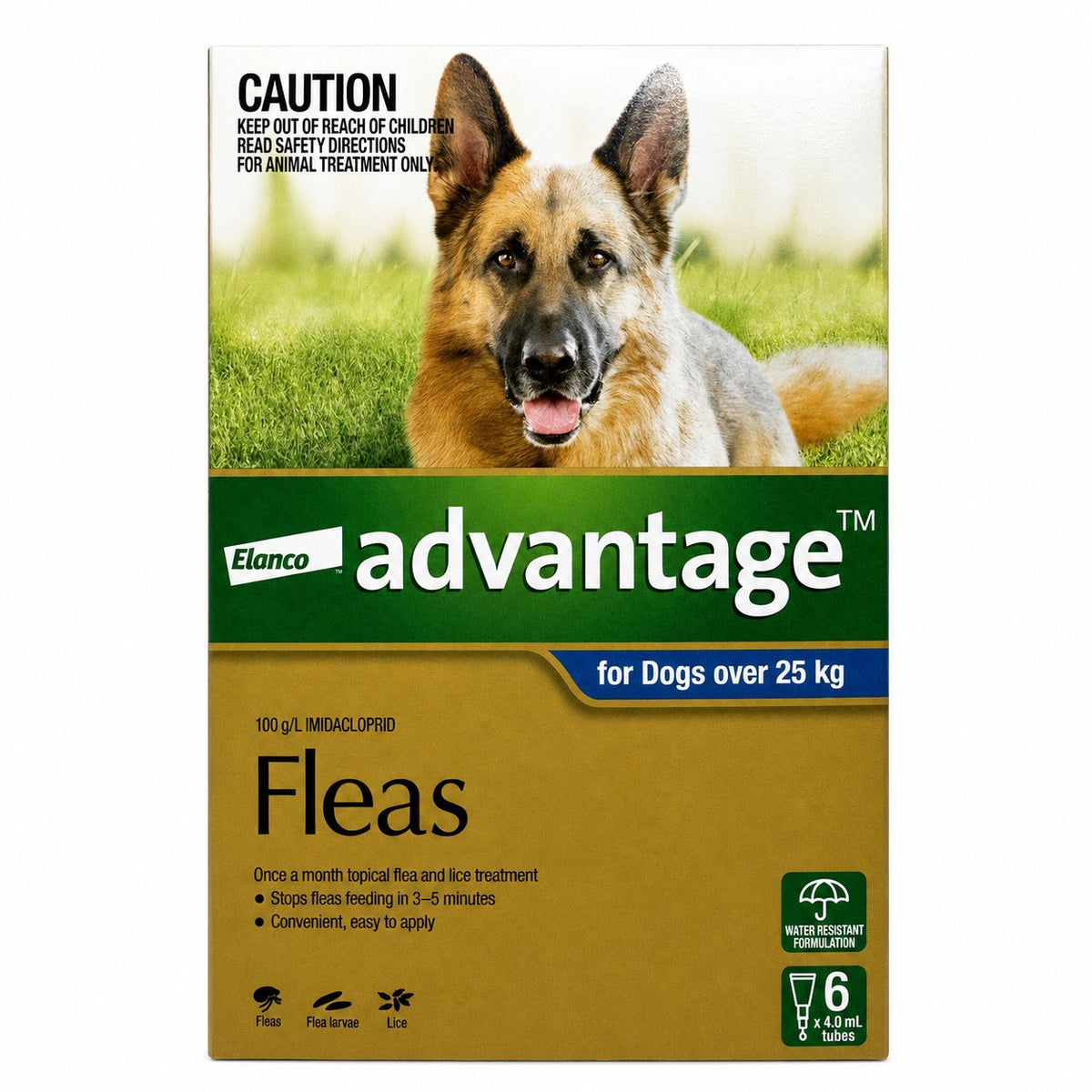 Advantage Topical Solution for Dogs over 55.1 lbs (over 25 kg) - Blue