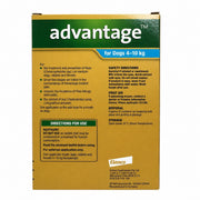 Advantage Topical Solution for Dogs 8.9-22 lbs (4-10 kg) - Teal