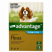 Advantage Topical Solution for Dogs 8.9-22 lbs (4-10 kg) - Teal