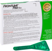 Frontline Plus Topical Solution for Cats and Kittens — US packaging reference — back view