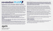 Revolution Plus Topical Solution for Cats — 2.8–5.5 lb — US packaging reference — back view