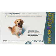 Revolution Topical Solution for Dogs — 40.1–85 lb — US packaging reference — 6 doses