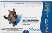 Revolution Topical Solution for Cats 5.1-15 lbs (2.6-7.5 kg) - Blue