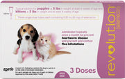 Revolution Topical Solution for Puppies and Kittens up to 5 lbs (up to 2.5 kg) - Mauve