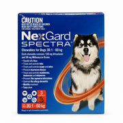 NexGard Spectra Chewables for Dogs 66.2-132.2 lbs (30.1-60 kg) - Red