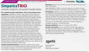 Simparica Trio Chews for Dogs 5.6-11 lbs (2.6-5 kg) - Purple